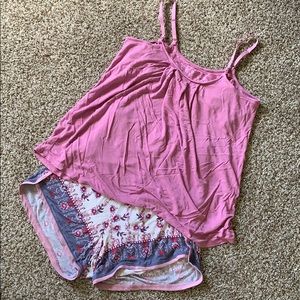 Maternity/nursing pajama set